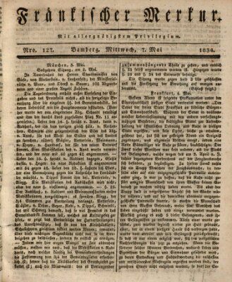 Fränkischer Merkur (Bamberger Zeitung) Mittwoch 7. Mai 1834