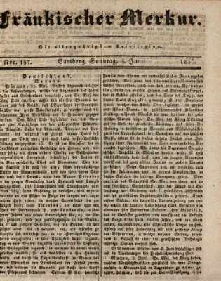 Fränkischer Merkur (Bamberger Zeitung) Sonntag 5. Juni 1836