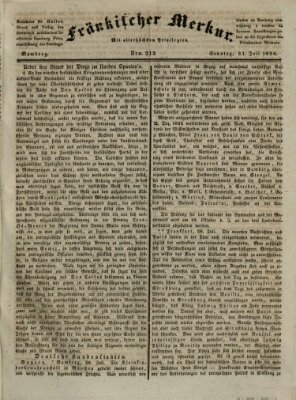 Fränkischer Merkur (Bamberger Zeitung) Sonntag 31. Juli 1836