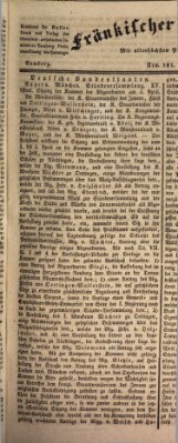 Fränkischer Merkur (Bamberger Zeitung) Dienstag 11. April 1837