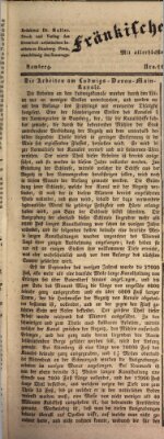 Fränkischer Merkur (Bamberger Zeitung) Samstag 15. April 1837