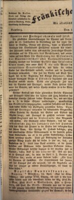 Fränkischer Merkur (Bamberger Zeitung) Montag 17. April 1837