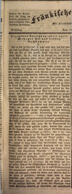 Fränkischer Merkur (Bamberger Zeitung) Dienstag 18. April 1837