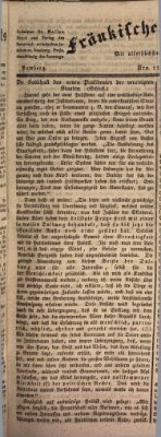 Fränkischer Merkur (Bamberger Zeitung) Dienstag 25. April 1837