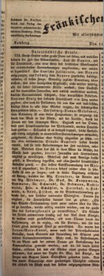 Fränkischer Merkur (Bamberger Zeitung) Samstag 29. April 1837