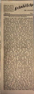 Fränkischer Merkur (Bamberger Zeitung) Mittwoch 10. Mai 1837