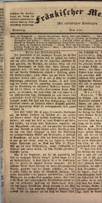 Fränkischer Merkur (Bamberger Zeitung) Montag 5. Juni 1837