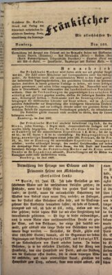 Fränkischer Merkur (Bamberger Zeitung) Sonntag 18. Juni 1837