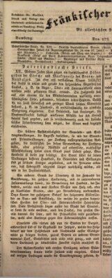 Fränkischer Merkur (Bamberger Zeitung) Donnerstag 22. Juni 1837