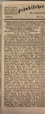 Fränkischer Merkur (Bamberger Zeitung) Samstag 24. Juni 1837