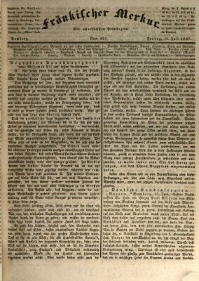 Fränkischer Merkur (Bamberger Zeitung) Freitag 14. Juli 1837