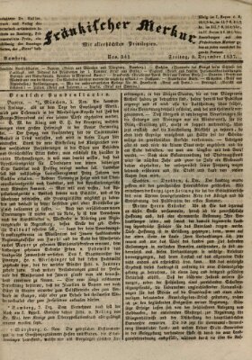 Fränkischer Merkur (Bamberger Zeitung) Freitag 8. Dezember 1837