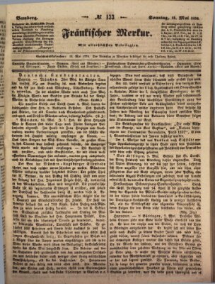 Fränkischer Merkur (Bamberger Zeitung) Sonntag 13. Mai 1838