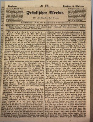 Fränkischer Merkur (Bamberger Zeitung) Samstag 19. Mai 1838