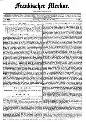 Fränkischer Merkur (Bamberger Zeitung) Montag 6. Mai 1839