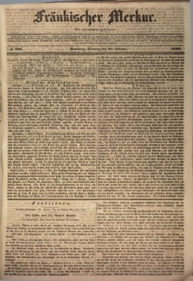 Fränkischer Merkur (Bamberger Zeitung) Montag 28. Oktober 1839