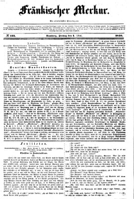 Fränkischer Merkur (Bamberger Zeitung) Freitag 1. Mai 1840