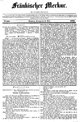 Fränkischer Merkur (Bamberger Zeitung) Freitag 8. Mai 1840