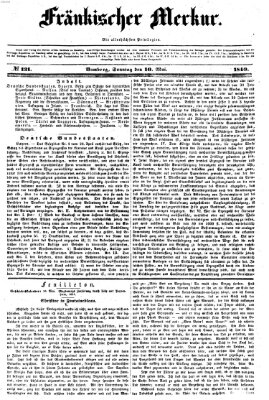 Fränkischer Merkur (Bamberger Zeitung) Sonntag 10. Mai 1840