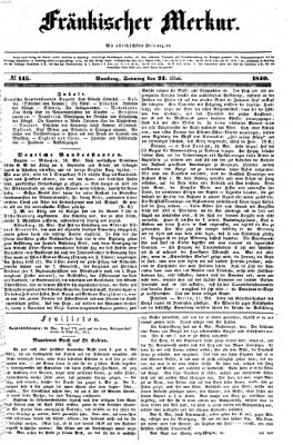 Fränkischer Merkur (Bamberger Zeitung) Sonntag 24. Mai 1840