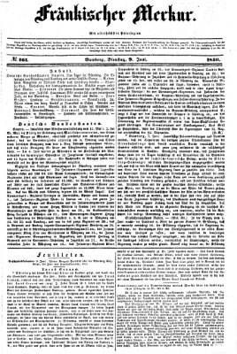 Fränkischer Merkur (Bamberger Zeitung) Dienstag 9. Juni 1840