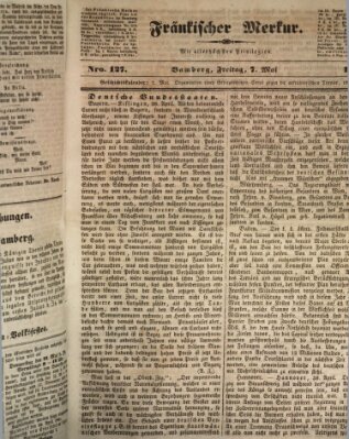 Fränkischer Merkur (Bamberger Zeitung) Freitag 7. Mai 1841