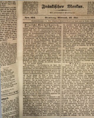 Fränkischer Merkur (Bamberger Zeitung) Mittwoch 12. Mai 1841