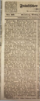 Fränkischer Merkur (Bamberger Zeitung) Montag 13. November 1843