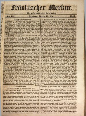 Fränkischer Merkur (Bamberger Zeitung) Dienstag 19. Mai 1846