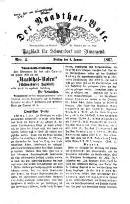 Der Naabthal-Bote Freitag 4. Januar 1867