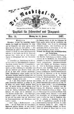 Der Naabthal-Bote Montag 14. Januar 1867