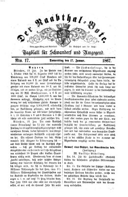 Der Naabthal-Bote Donnerstag 17. Januar 1867