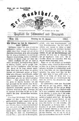 Der Naabthal-Bote Dienstag 22. Januar 1867