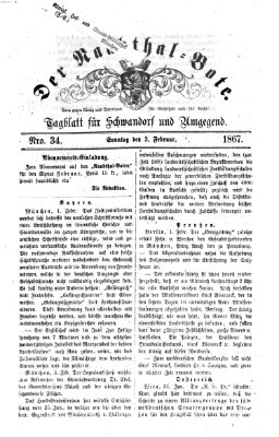 Der Naabthal-Bote Sonntag 3. Februar 1867