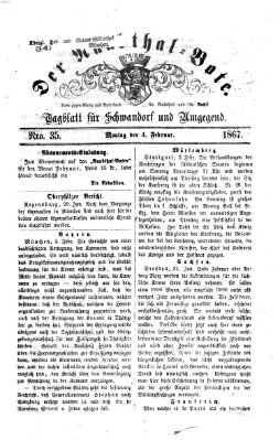 Der Naabthal-Bote Montag 4. Februar 1867