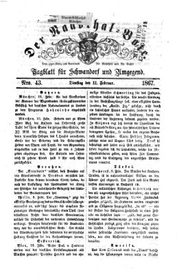 Der Naabthal-Bote Dienstag 12. Februar 1867