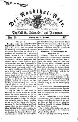 Der Naabthal-Bote Dienstag 19. Februar 1867