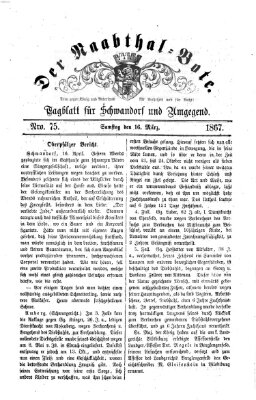 Der Naabthal-Bote Samstag 16. März 1867