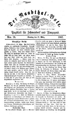 Der Naabthal-Bote Sonntag 17. März 1867