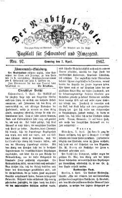 Der Naabthal-Bote Sonntag 7. April 1867