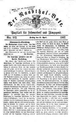 Der Naabthal-Bote Freitag 12. April 1867