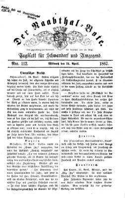 Der Naabthal-Bote Mittwoch 24. April 1867