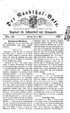 Der Naabthal-Bote Freitag 3. Mai 1867