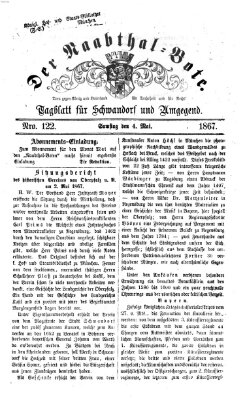 Der Naabthal-Bote Samstag 4. Mai 1867