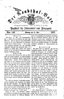 Der Naabthal-Bote Montag 27. Mai 1867