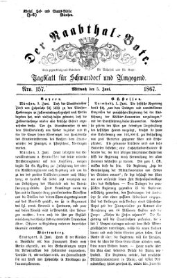 Der Naabthal-Bote Mittwoch 5. Juni 1867