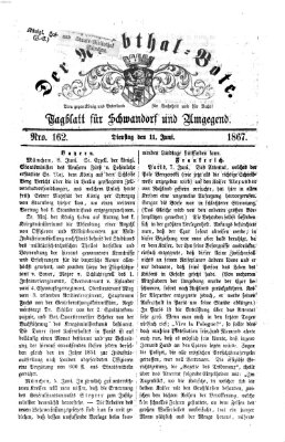 Der Naabthal-Bote Dienstag 11. Juni 1867