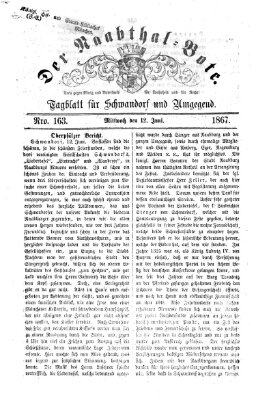 Der Naabthal-Bote Mittwoch 12. Juni 1867