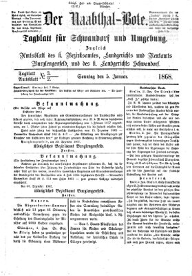 Der Naabthal-Bote Sonntag 5. Januar 1868