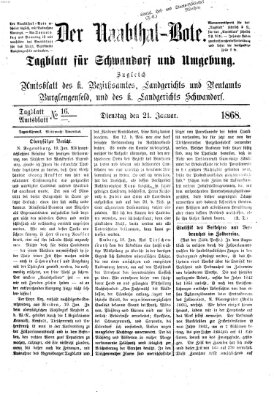 Der Naabthal-Bote Dienstag 21. Januar 1868